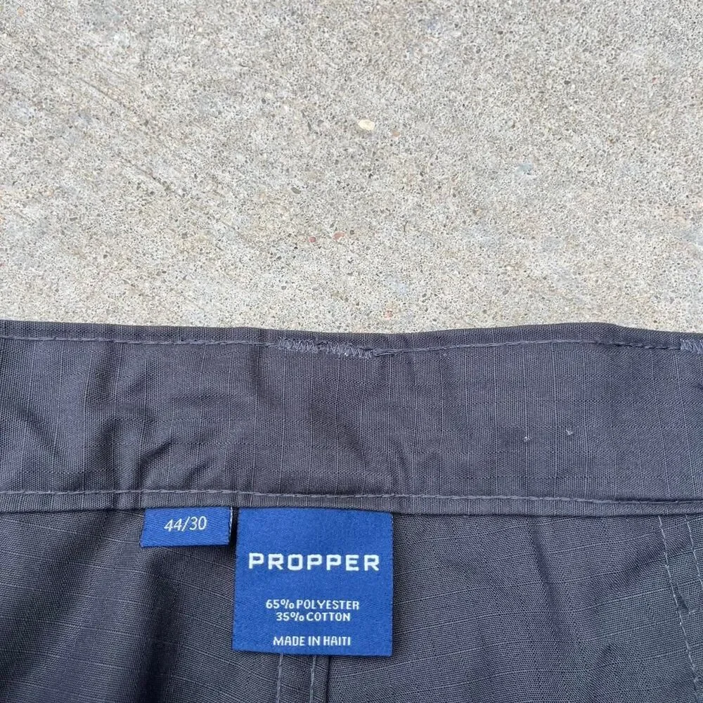 Propper Men's Grey and Black Trousers